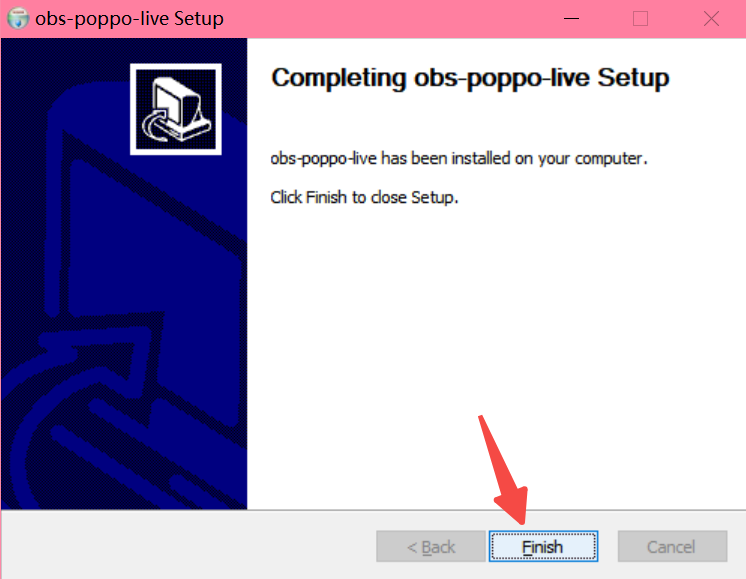 Poppo plugin installation finished