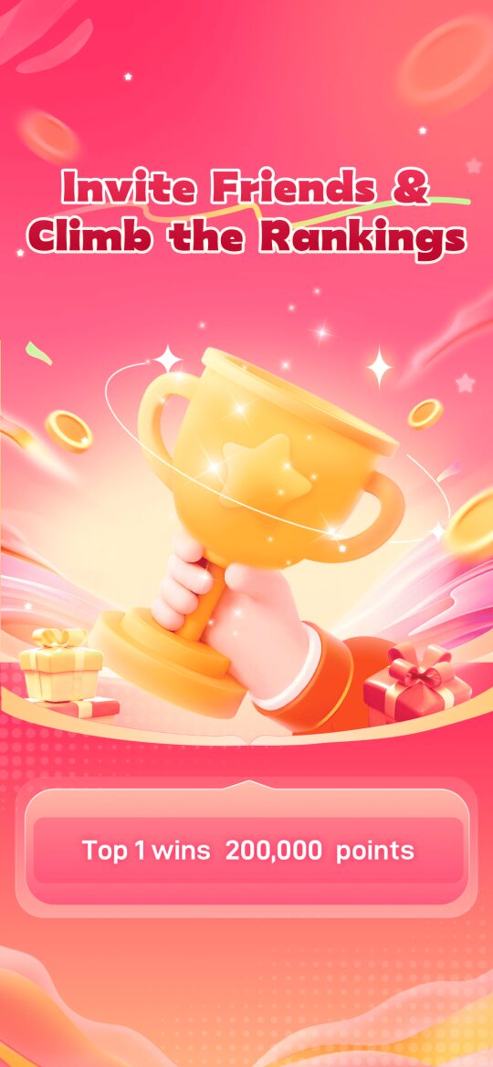 Poppo in-app announcement